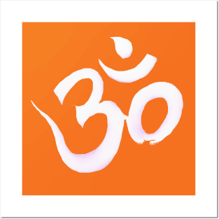 Spiritual Awakening Om Yoga Symbol Posters and Art